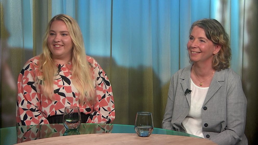 Camilla Metso och Anette Aronson gästar i programmet 15 minuter från Uutiset