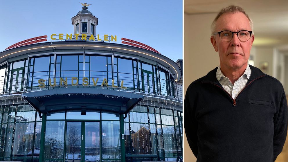 Nöjespalatset Centralen i Sundsvall och konkursförvaltaren Peter Thoms.