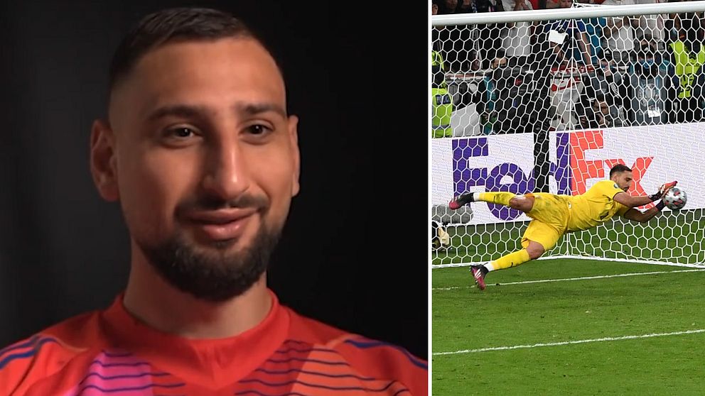 Gianluigi Donnarumma blev hjälte i EM-finalen 2021.
