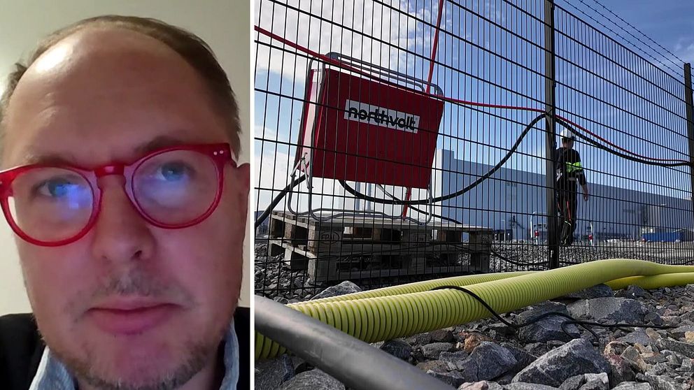 Erik Zsiga som är kommunikatör på Northvolt berättar om den senaste utvecklingen.