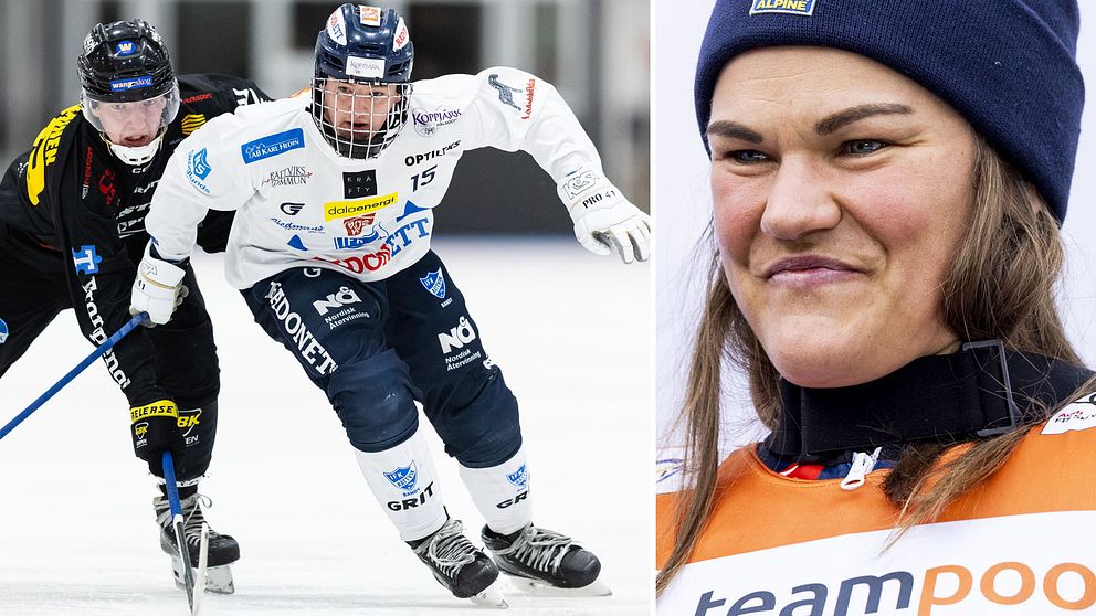 Rättvik bandy och skidåkaren Anna Swenn-Larsson