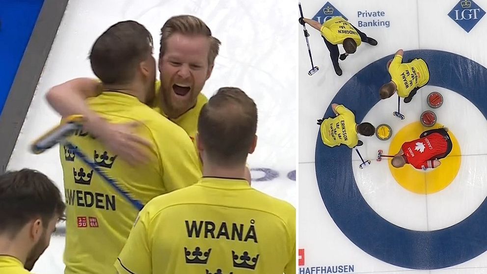 Sverige vinner VM-guld efter rysare mot Kanada