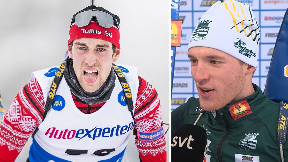 Skidskytte: Sebastian Samuelsson hyllar Anton Ivarsson efter prestationen i Sverigepremiären