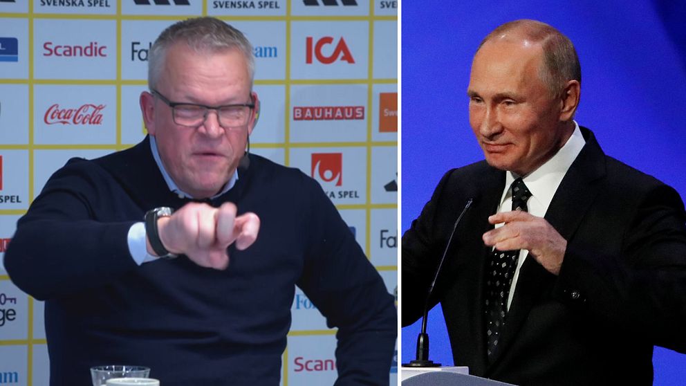 Janne Andersson, Vladimir Putin