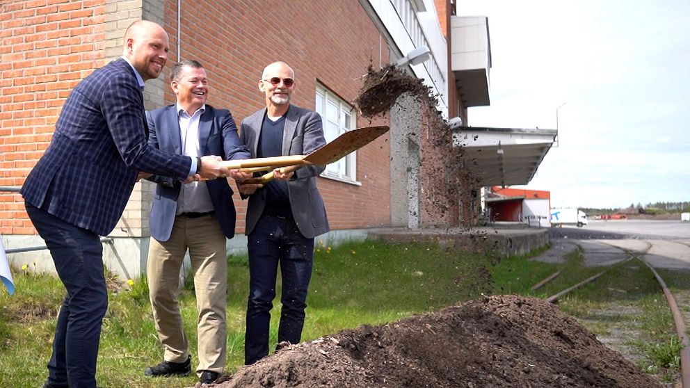 Första spadtaget tas i Holmsunds kommande stadsdel ”Sjöstaden”