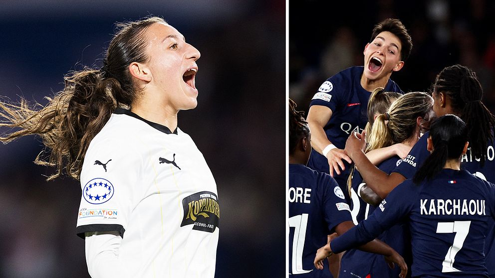 PSG besegrade Häcken i Champions League-kvartsfinalen