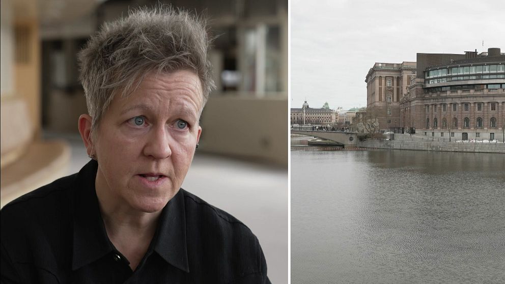 Ulrika Westlund, Miljöpartiet, ger hennes syn på lagförslaget om juridiskt kön.