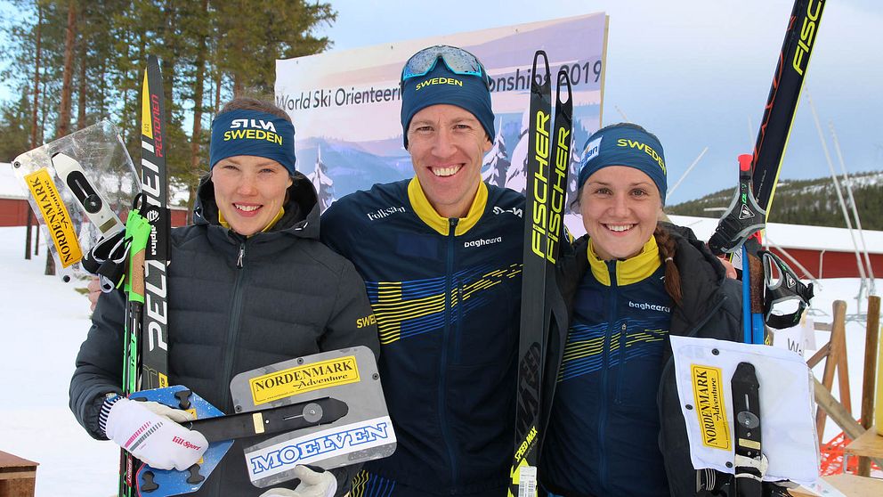 Tove Alexandersson under skidorienterings-VM 2019.