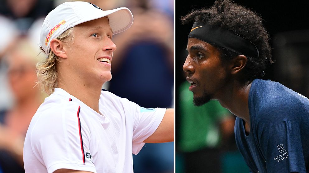 Leo Borg och Elias Ymer får wild card till Nordic Open – se bilder från när duon möttes i Båstad i spelaren