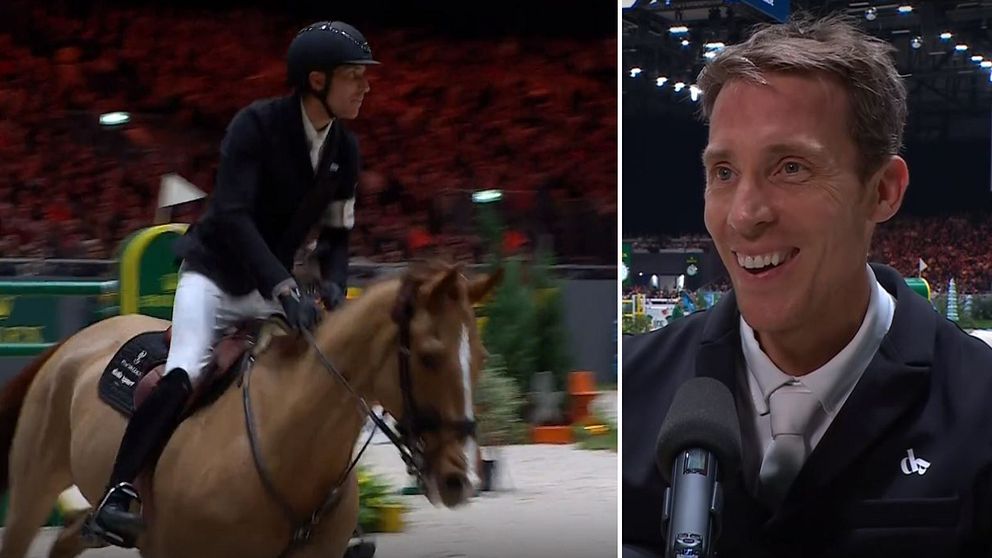 Henrik von Eckermann blev tvåa i Top 10-finalen.