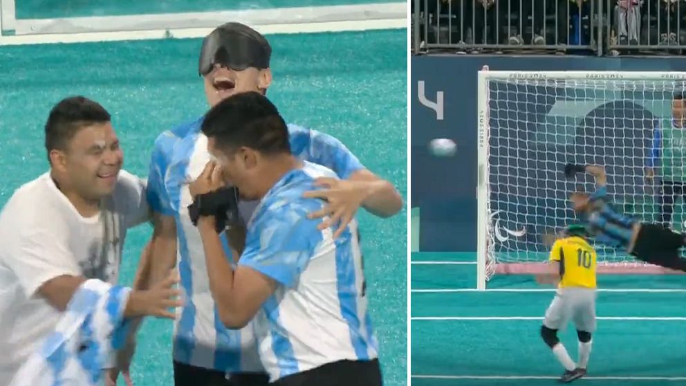 Argentina vann semifinalen mot Brasilien.