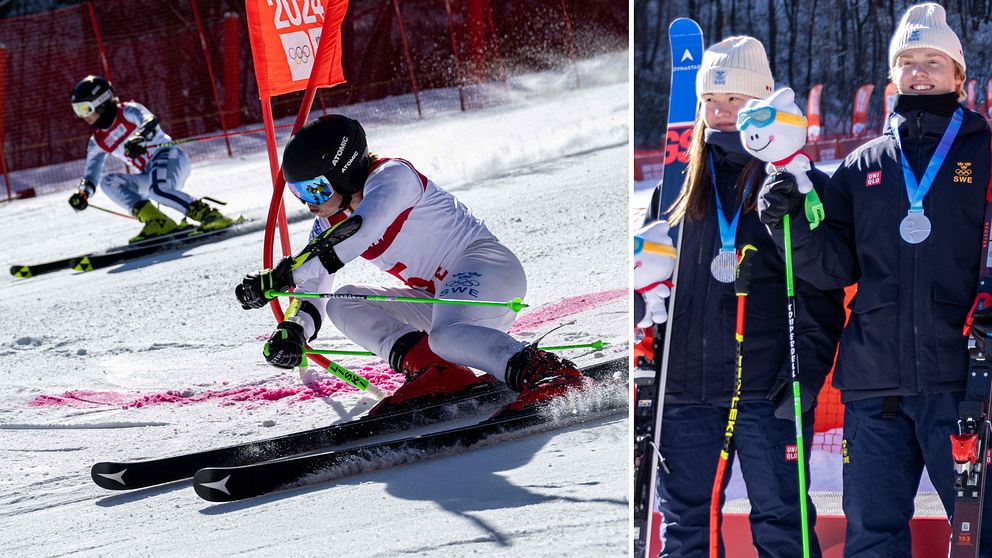 Elliot Westlund och Astrid Hedin