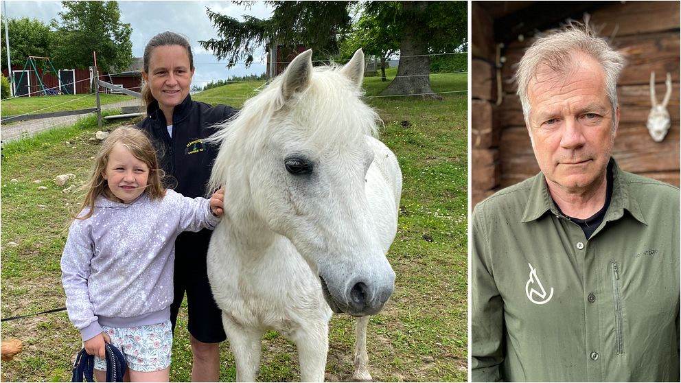 Maria Sundén Joge är orolig för sina hästar