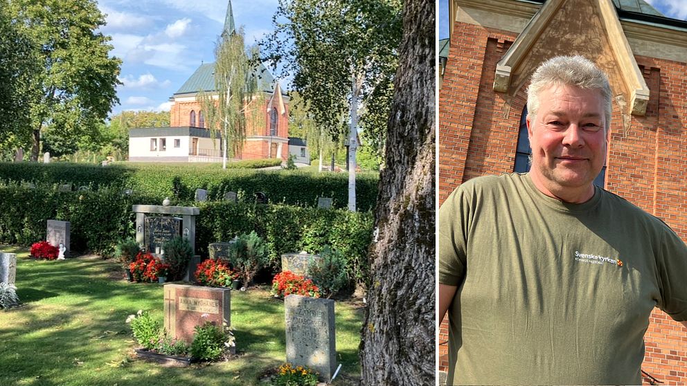 Kyrkogårdschefen Jens Gripenberth