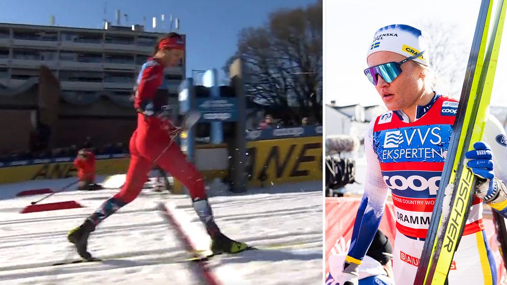 Kristin Stavås Skistad knäckte Linn Svahn på upploppet.