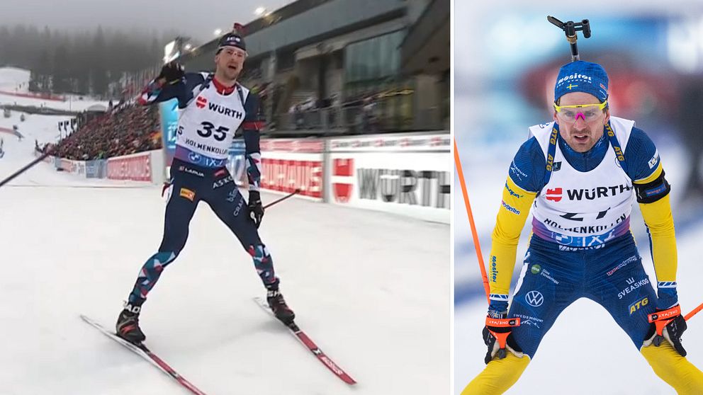 Sturla Holm Lägreid vann distansen med Jesper Nelin som bäste svensk.