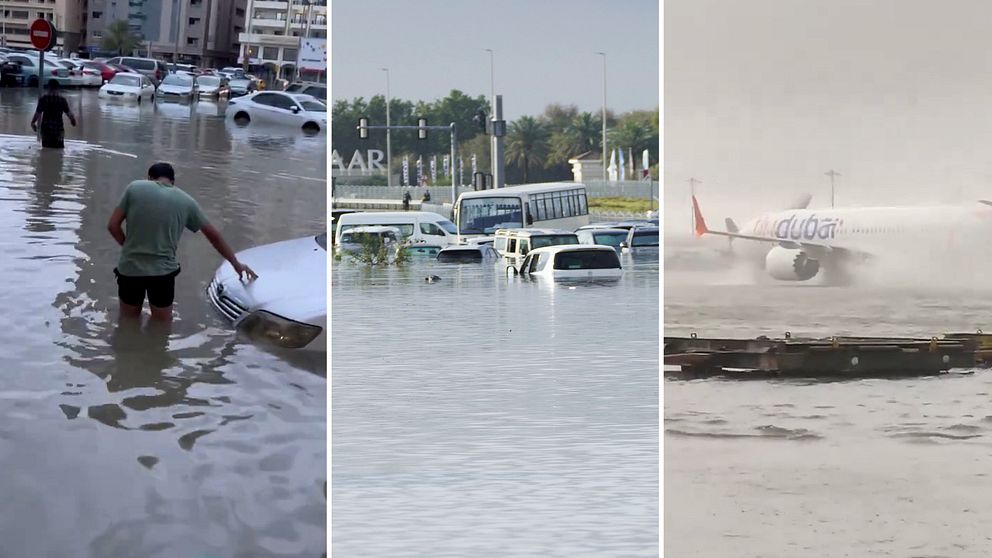 Översvämning i Dubai