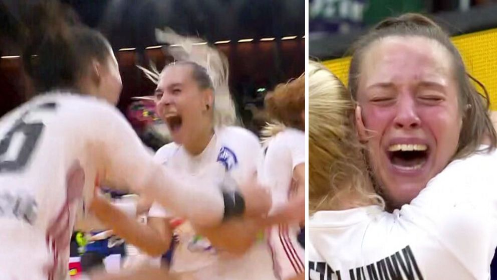 Vilda glädjescener – trots att de åker ur mästerskapet