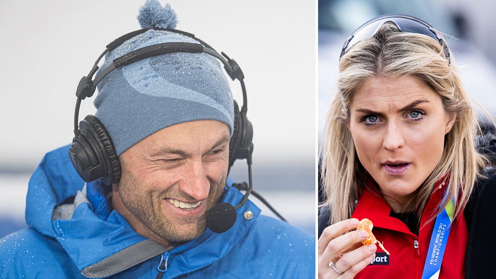 Petter Northug och Therese Johaug