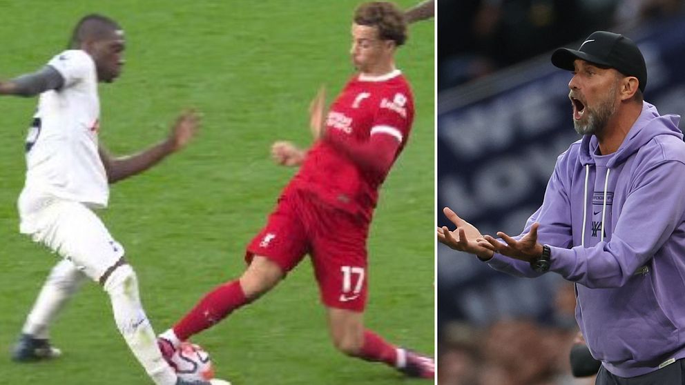 Jürgen Klopp var rasande efter Liverpools förlust mot Tottenham.