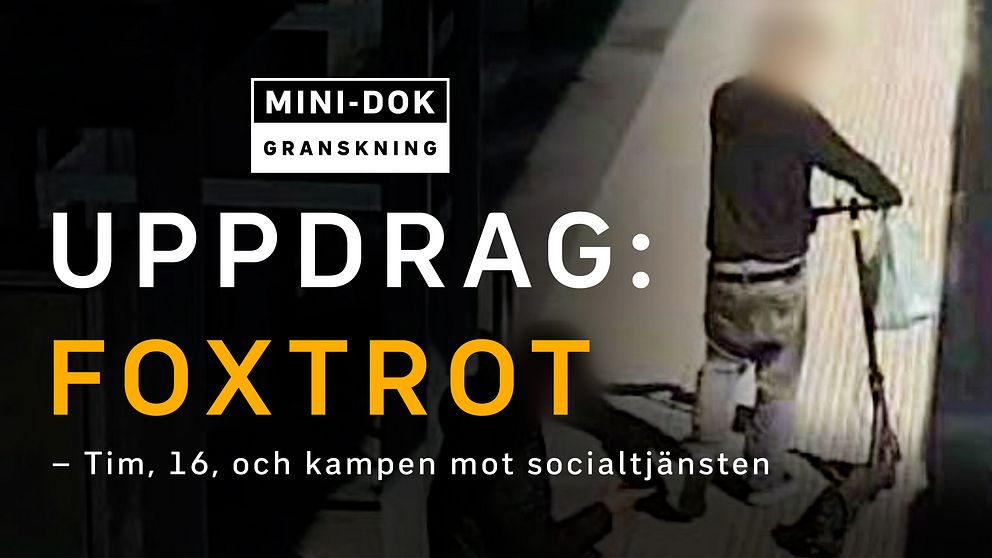 Omslagsbild till minidokumentären Uppdrag Foxtrot.