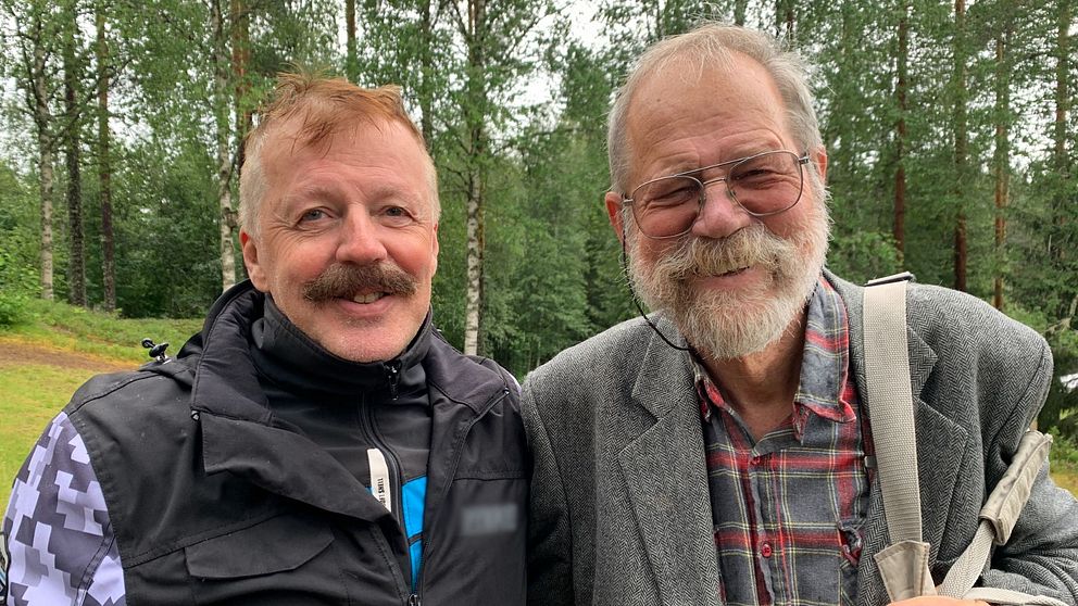 Seppo Alaspää tillsammans med Arne Nygårdsmoen