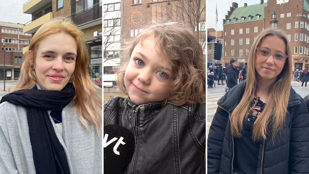 Kimberly George, Elvin George och Lisa Löthman var på Melfest inför Melodifestivalen i Eskilstuna.