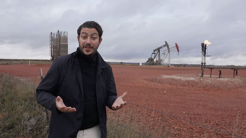 SVT:s korrespondent Fouad Youcefi berättar om oljeboomen i USA som spås slå nya rekord.