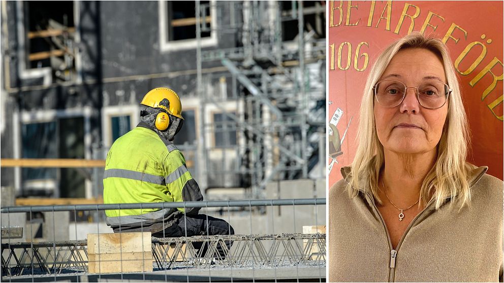 Ann-Katrin Hedgren, ordförande för Byggnads Örebro- Värmland, menar att många medlemmar är oroliga över situationen då flera varsel är på ingång.
