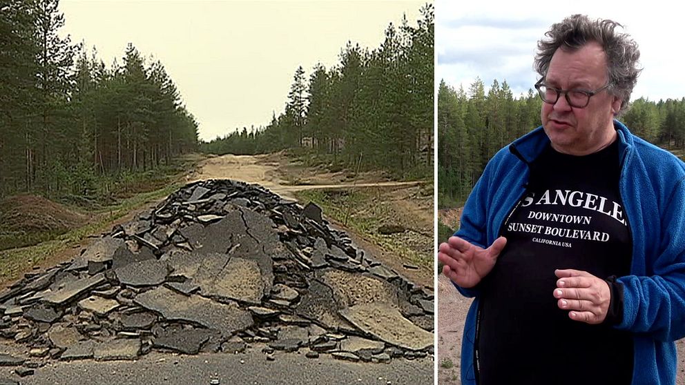 Den söndergrävda vägen 2017 och porträtt på Bo Nordebo.