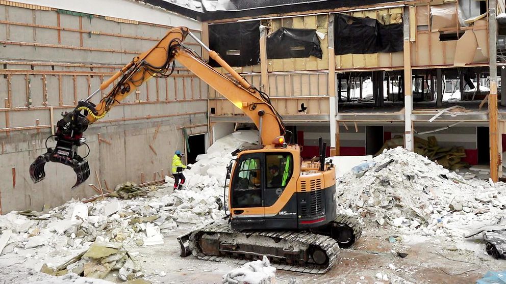 Hertsöskolan i Luleå rivs.