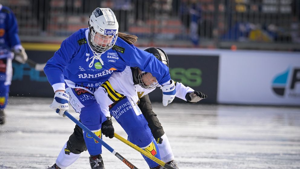 Arkivbild. Villa Lidköpings Ida Friman tar sig fram i en tidigare match.
