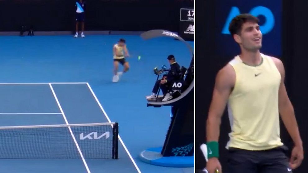 Carlos Alcaraz i Australian Open.