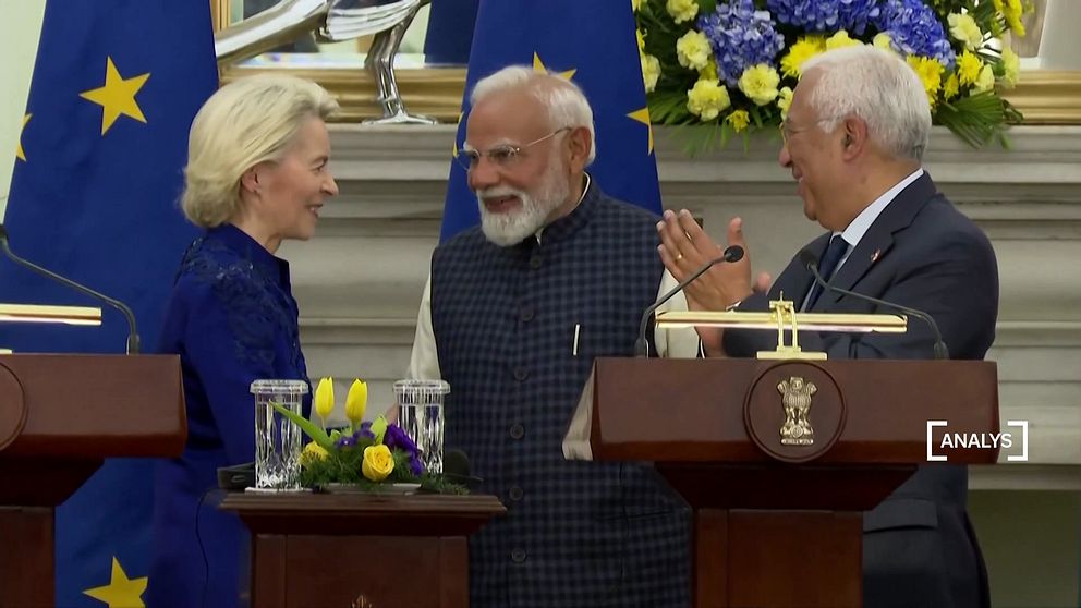 Sverige och Indien lanserar ett strategiskt partnerskap | SVT Nyheter