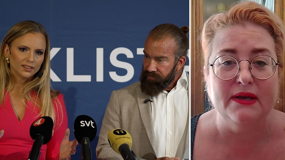 Sara Skyttedal, Jan Emanuel och Ulrica Schenström.