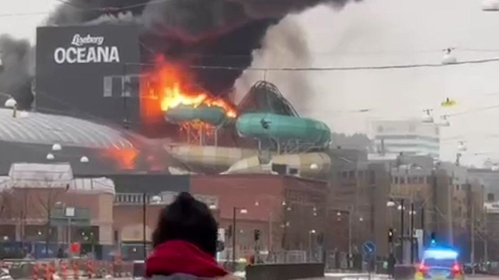 Storbrand på Liseberg Oceana