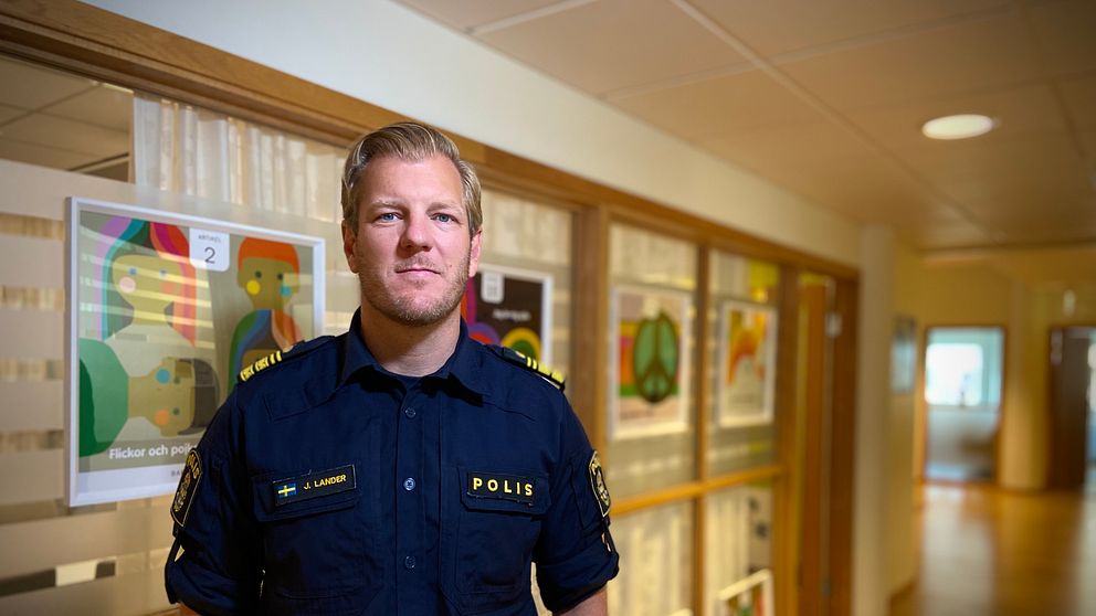 Jonas Lander är tf sektionschef för Brott i nära relation och projektledare för ”Trygg relation – fri från våld” vid polisen i Malmö.