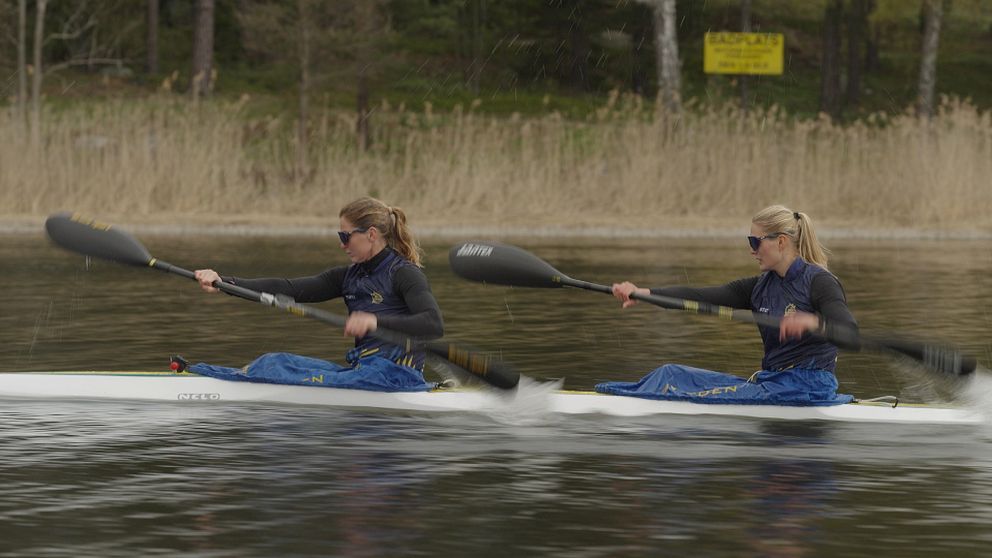 Linnea Stensils och Moa Wikberg