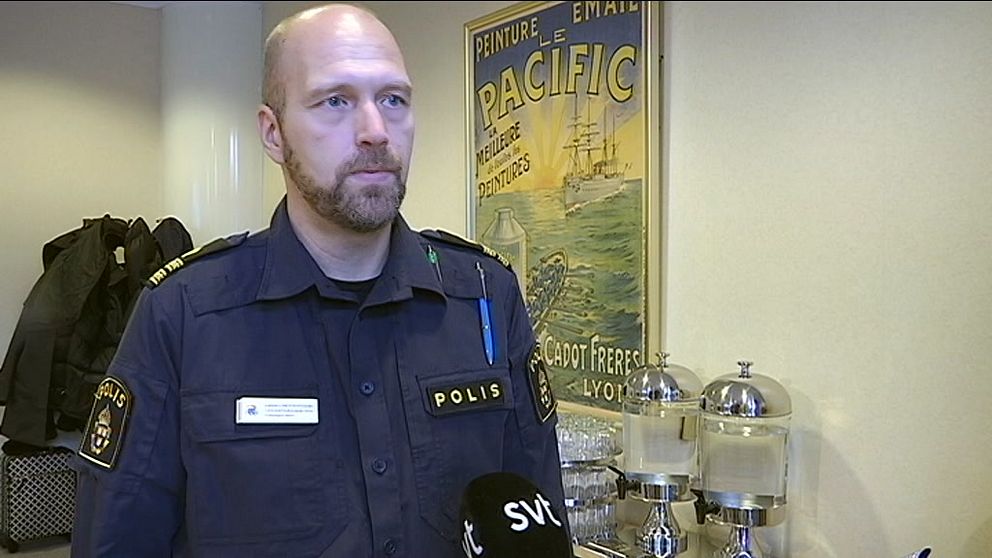 Daniel Pettersson, chef för trafiksektionen vid Polisregion Nord.
