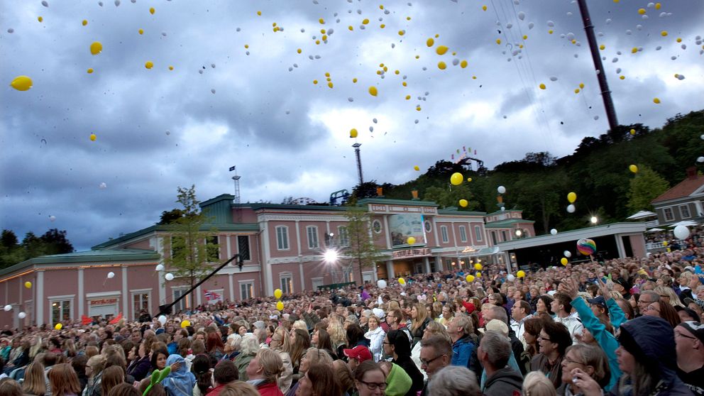 Förställning på Lisebergs stora scen.
