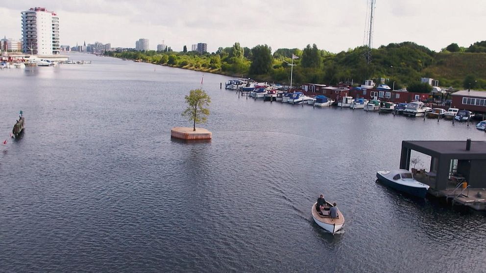 Flytande öar i Köpenhamns hamn