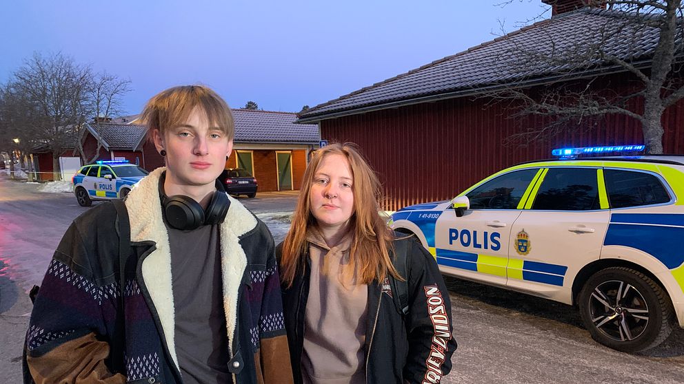Teo Sälj och My Källback vaknade av explosionen på tisdagsmorgonen.