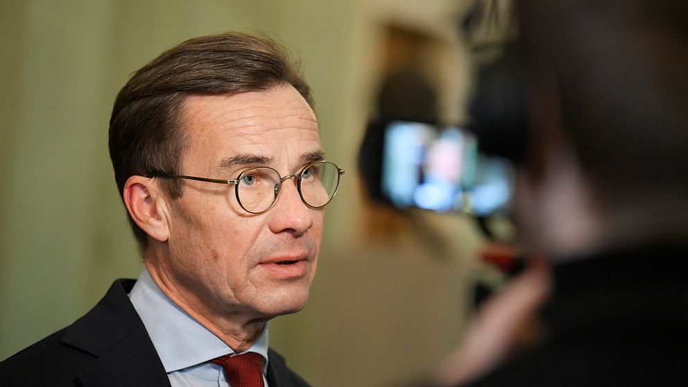 Statsminister Ulf Kristersson (M).