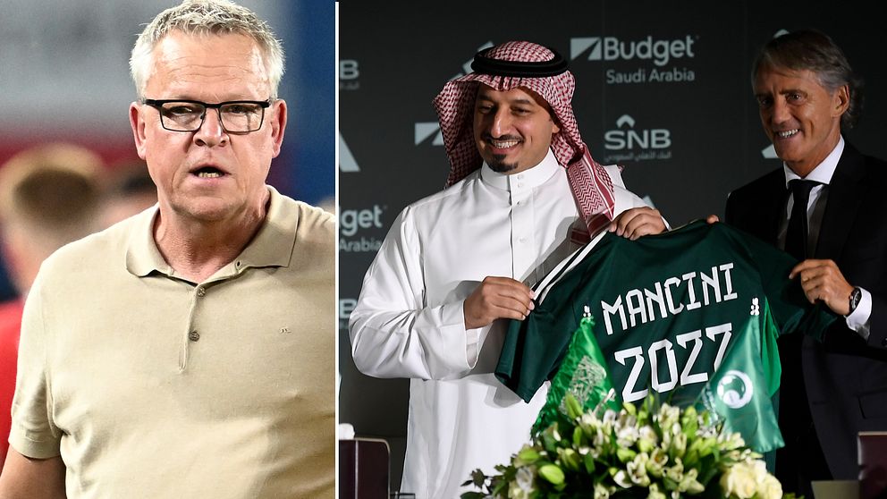 Janne Andersson är öppen för att göra som Roberto Mancini: Att bli tränare i Saudiarabien.