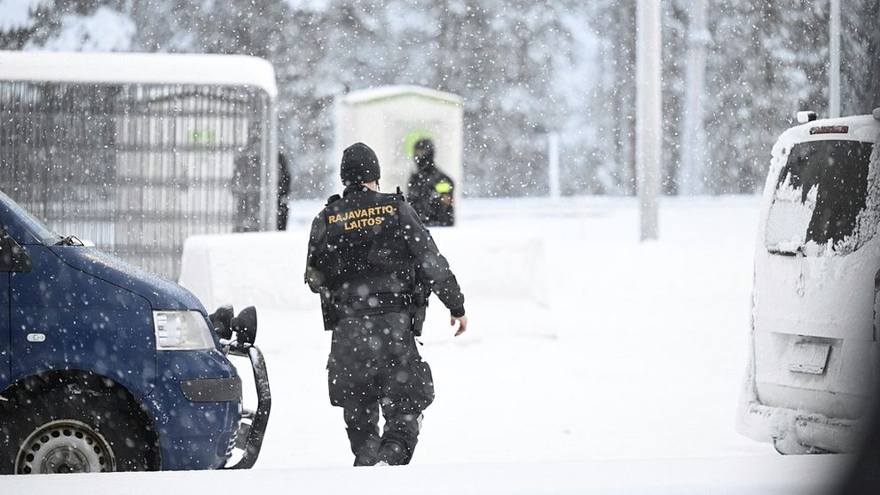 Gränsvakter vid Finlands östgräns