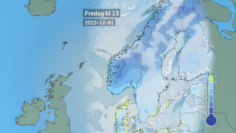 Vädret framöver