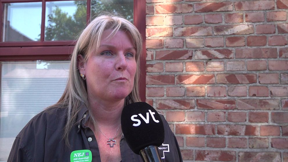 Vårdförbundets ordförande i Halland, Margot Kamruddin