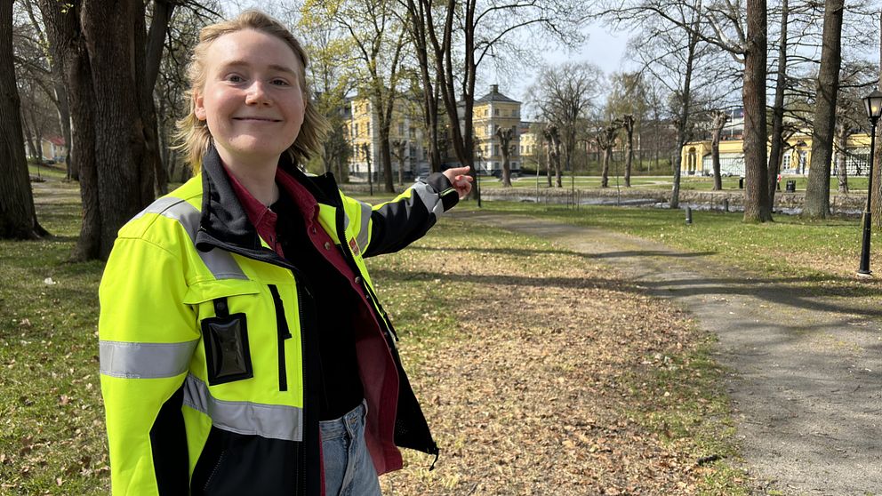Matilda Hagstam, naturvårdssamordnare i Finspångs kommun.