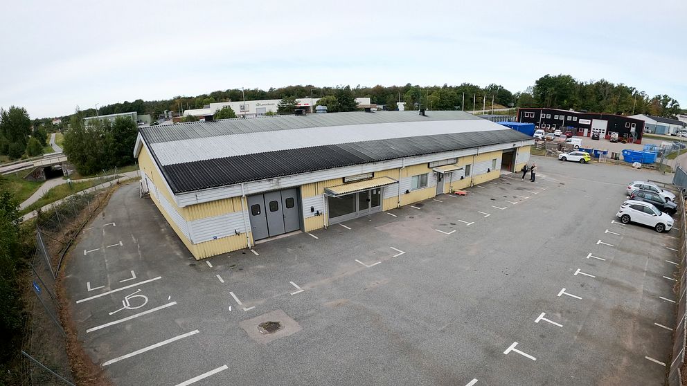 byggnad ovanifrån