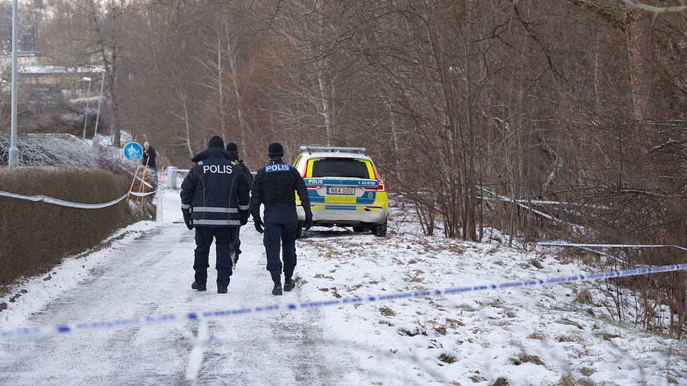 Polisavspärrning efter våldsdåd i Jönköping